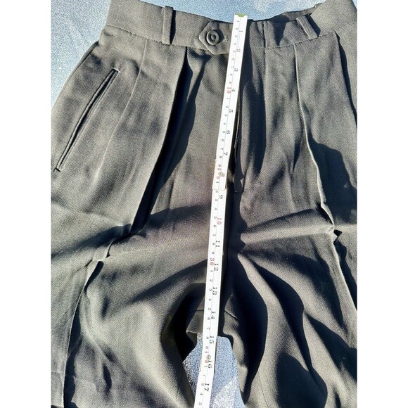 Vintage Nordstrom Bill Blass Womens Black Wool Sz 2  Pants Slacks - Picture 6 of 7